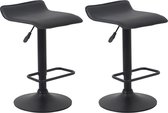 A.L. Kids Barkruk Tender Zwart - 2 Stuks