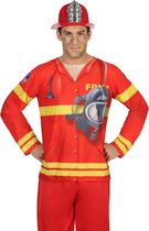 "Brandweer fopshirt voor heren  - Verkleedkleding - M/L"