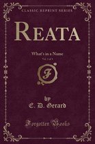 Reata, Vol. 1 of 3