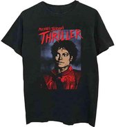 Michael Jackson - Thriller Pose Heren T-shirt - XXL - Zwart