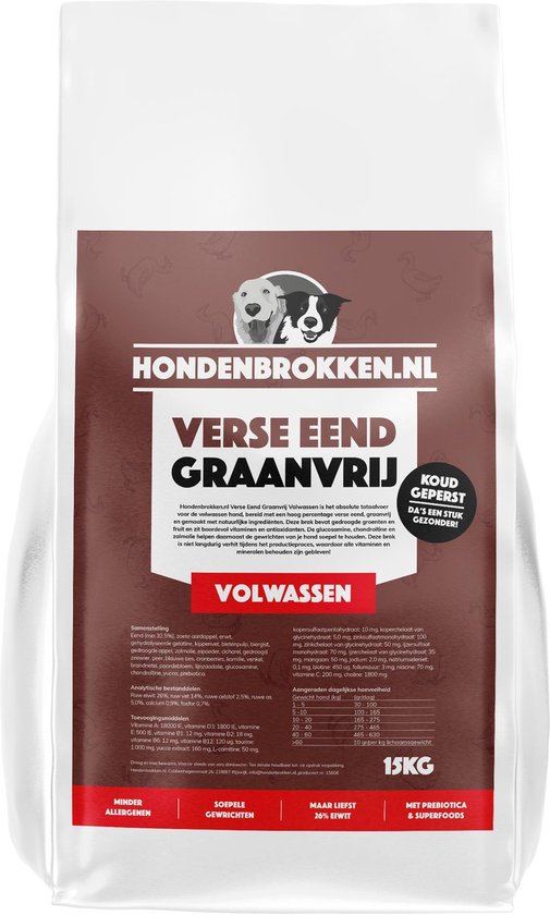 Bellfor Heide-Schmaus Droogvoer met weidelam en wild konijn Graanvrij Hoog gehalte aan omega-3 vetzuren Rijk aan natuurlijke vitamines mineralen en antioxidanten 7,5 kg
