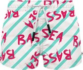 SEABASS Zwembroek - Regular Fit - Trendy Kinderzwembroek - Duurzaam - 100% Gerecycled Polyester - Gemaakt van Plastic Flessen uit de Oceaan - Seaqual - Zachte Binnenbroekjes - Zwemshort - Sne