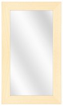 Spiegel met Brede Houten Lijst - Blank - 50x150 cm