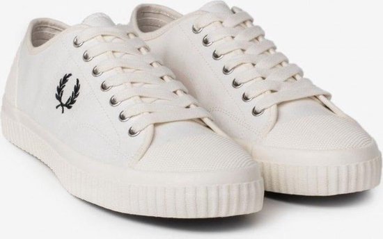 Fred Perry Hughes Low Canvas Textile - Chaussures pour femmes habillées /  Witte Casual... | bol.com