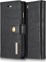 Apple iPhone SE (2020) Portemonnee Leer Hoesje - Zwart
