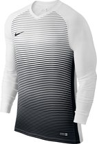 Nike Precision IV Voetbalshirt Lange Mouw Kinderen - Wit / Zwart | Maat: 140