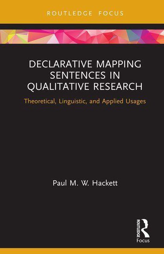 Routledge Research in Psychology - Declarative Mapping Sente ... - cover