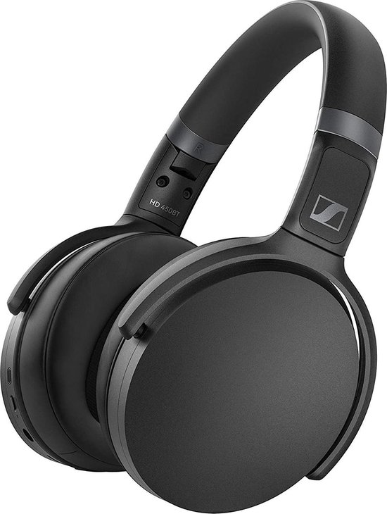 Sennheiser HD 450BT – Draadloze over-ear koptelefoon met Noise Cancelling – Zwart