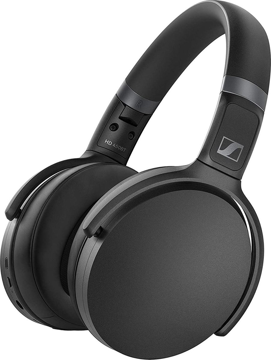 Sennheiser HD 450BT - Draadloze Koptelefoon met Noise Cancelling - Zwart