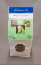 Bio Kruidenmix Gold 500 gram - voedingssupplement - aanvullend voer voor vogels tijdens het broedseizoen