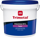 Trimetal Magnacryl Satin - Wit - 10 Liter
