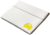 Balvi Documenthouder Auto Pvc 17,6 X 23 Cm Wit/geel 2-delig