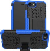 iPhone SE 2020 Hoesje - Schokbestendige Back Cover - Blauw