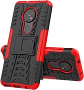 Nokia 7.2 Hoesje - Schokbestendige Back Cover - Rood