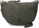 Fred De La Bretoniere Crossbodytas Heavy Grain Leather Leer - grijs