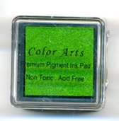 MIST008 - Nellie Snellen Stempelkussen pigment inkt small - lemon - limoen groen