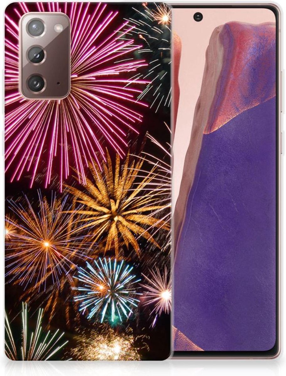 Samsung Note 20 Silicone Back Cover Vuurwerk