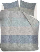 Ariadne at Home Softie Dekbedovertrek - extra breed - 260x200/220 cm - Blauwgroen
