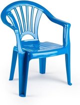Chaises enfants bleues 50 cm - Mobilier de jardin - Chaises intérieures / extérieures en plastique pour enfants