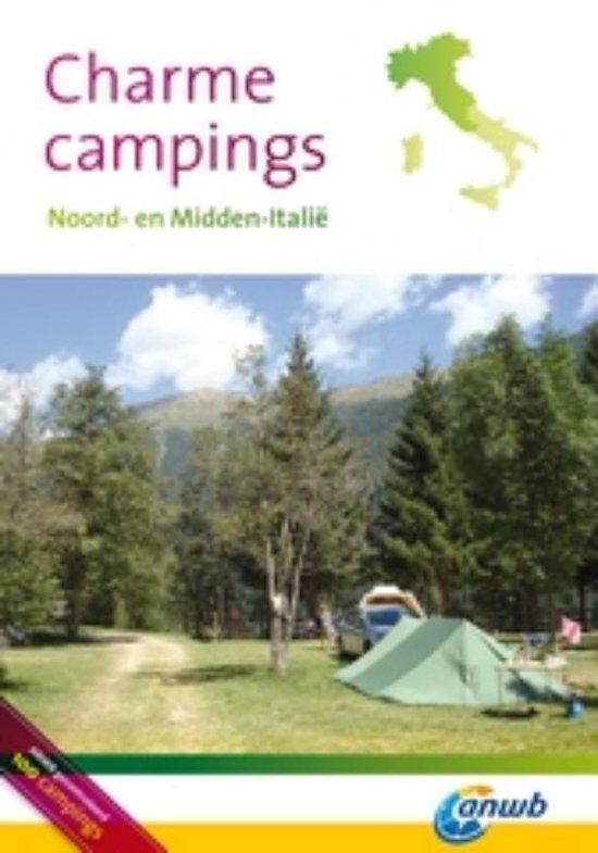 Cover van het boek 'Charmecampings Noord- en Midden-Italië'