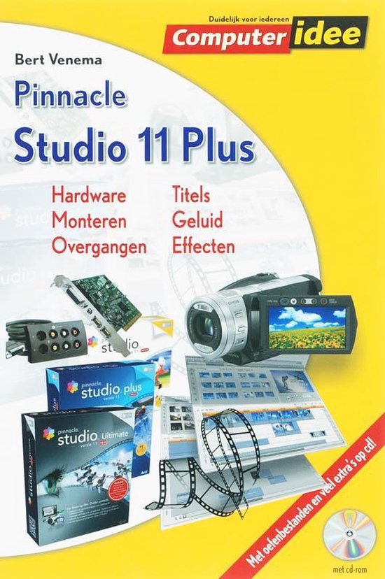 Cover van het boek 'Pinnacle Studio 11 Plus' van Bert Venema