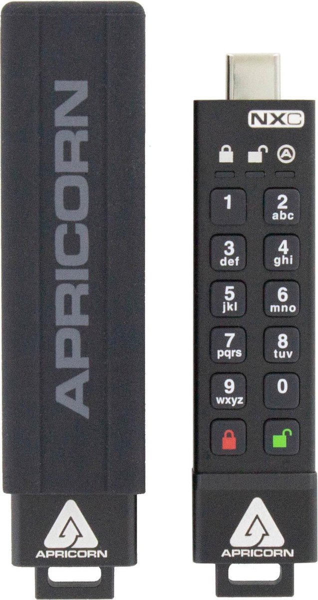 Apricorn ASK3-NXC 8GB - USB-C native USB stick