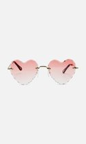 Love glasses pink