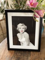 Fotolijst zwart frame Marilyn Monroe 2  30x37.5