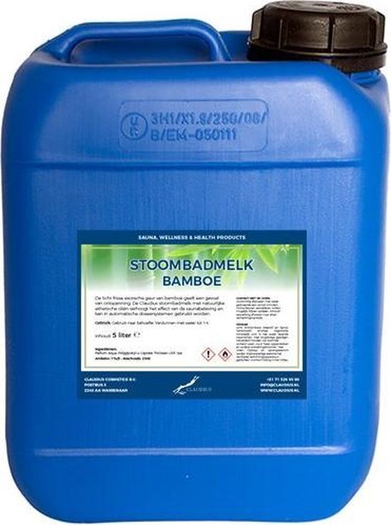 Stoombadmelk Bamboe 5 liter