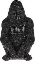 Gorilla decoratieobject zwart