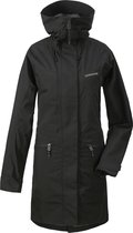 Didriksons - Regenparka voor vrouwen - Ilma - Zwart - maat XS (36)