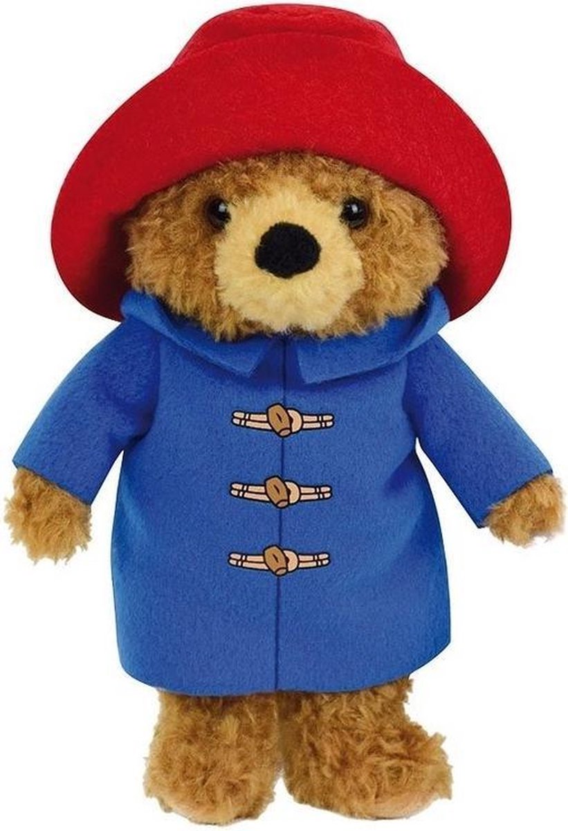 Pluche bruine beer Paddington knuffel 27 cm - Beren bosdieren knuffels - Speelgoed voor baby/kinderen - Merkloos