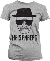 Breaking Bad Dames Tshirt -XL- Heisenberg Sketch Grijs