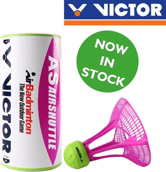 VICTOR shuttle voor Airbadminton | the new outdoor game