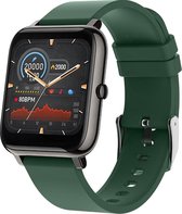 Belesy® HUNDRED - Smartwatch Dames - Smartwatch Heren - Horloge - 1.3 inch - Kleurenscherm - Full Touch - Stappenteller - Multi Sport - 100+ Watchfaces - Maak uw eigen wijzerplaat