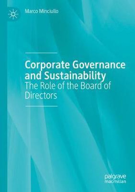 Corporate Governance and Sustainability | 9783030188870 | Marco ...
