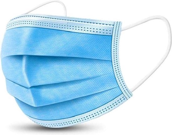 3-laags Mondkapjes | 50 stuks | Niet-medisch