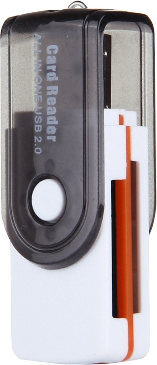 Let op type!! USB 2.0 alles in een lezer van de geheugenkaart steun SD / MMC / RS-MMC / Mini SD / TF / SDHC MMC / MMC TURBO Card ondersteuning tot 32GB willekeurige Kleur levering