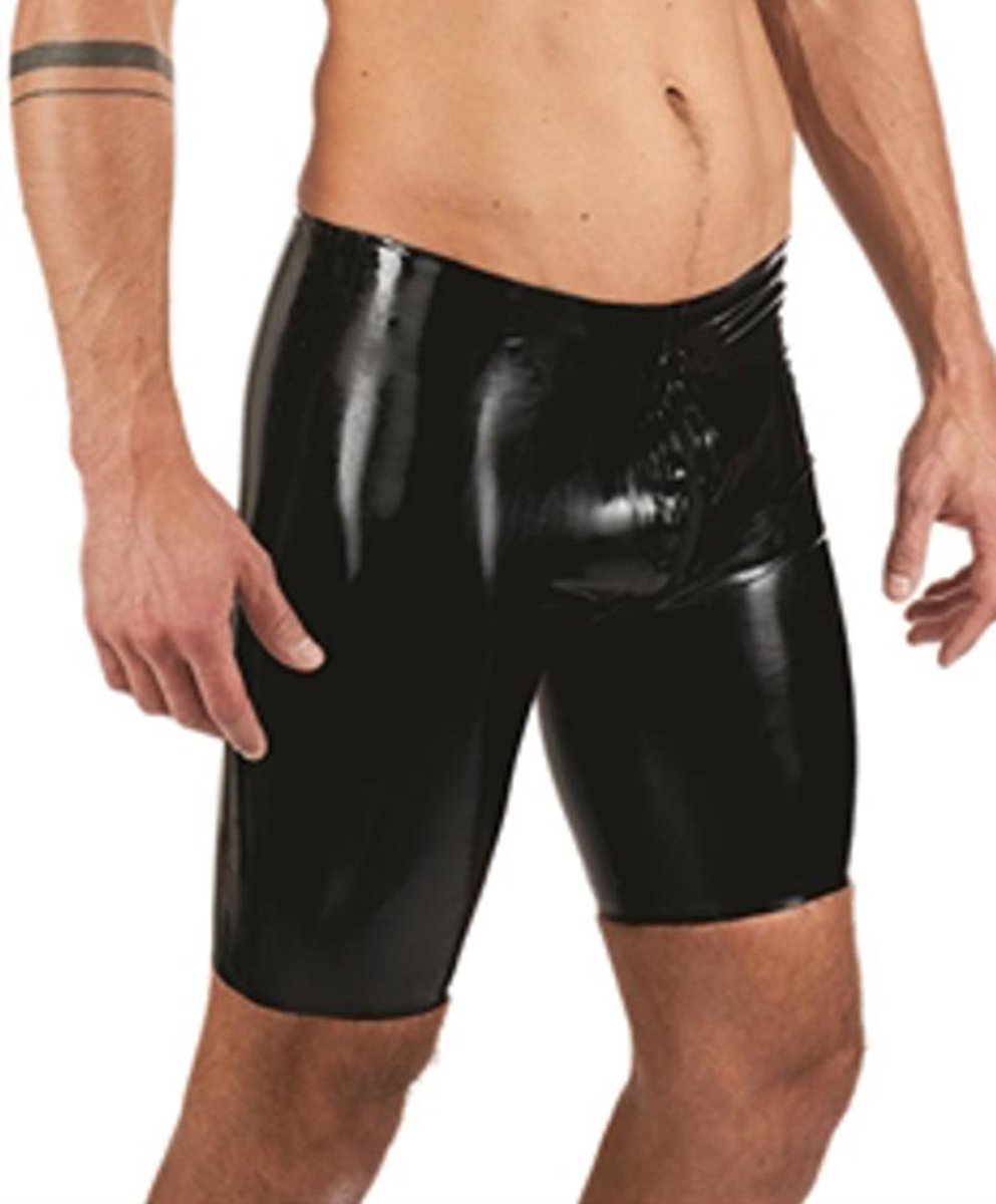 Mister b rubber fucker shorts black xl
