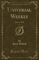 Universal Weekly, Vol. 15