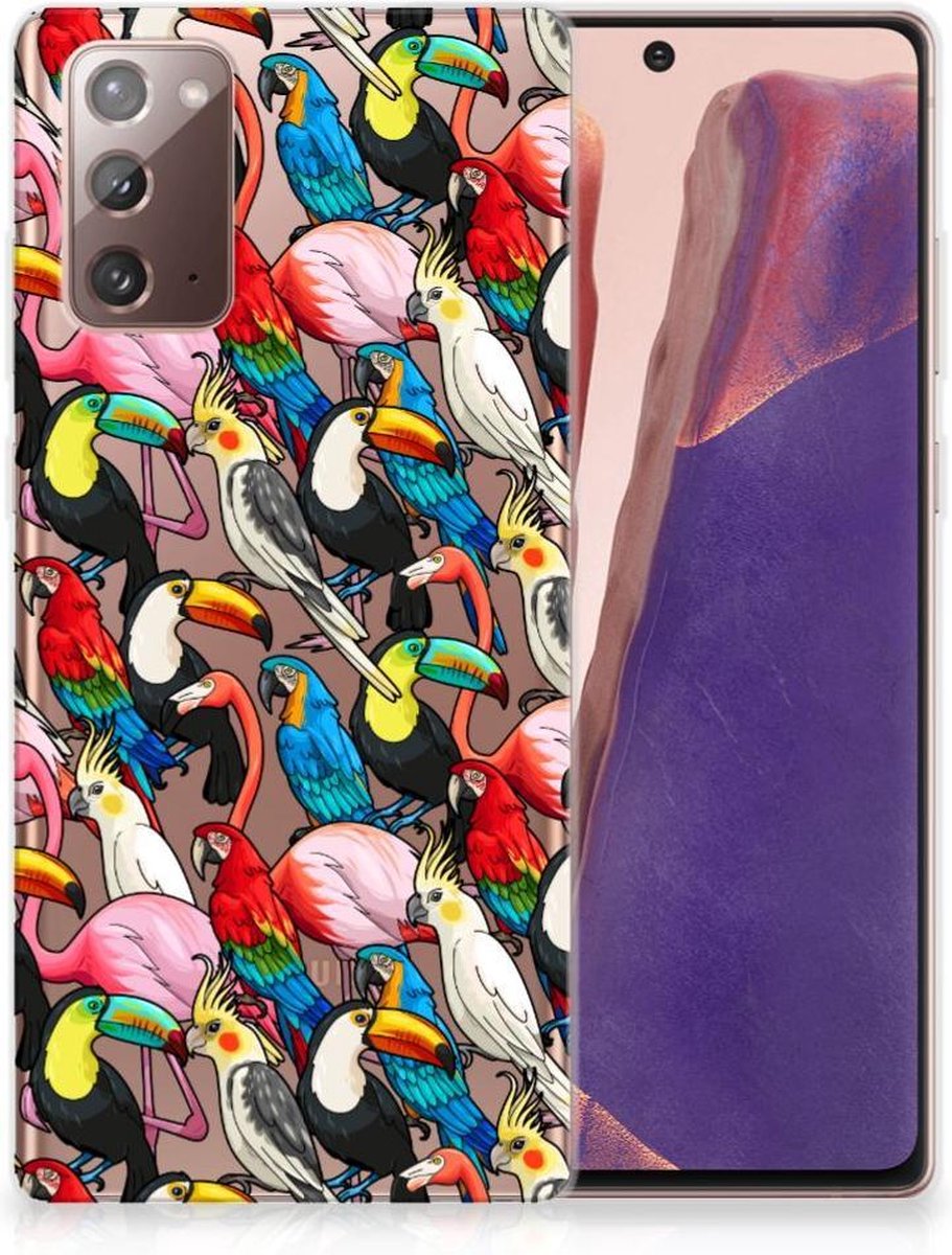 Samsung Note 20 TPU Hoesje Birds