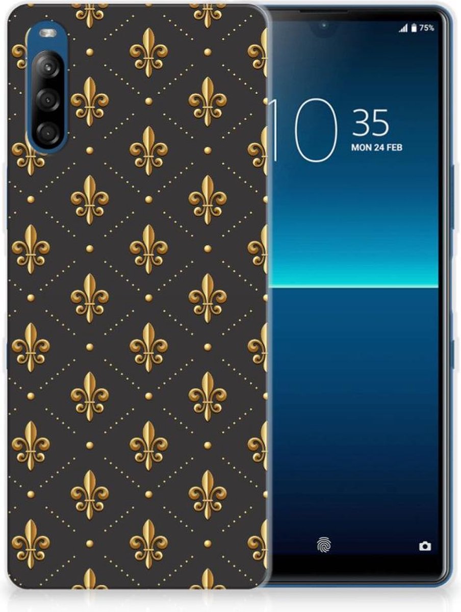 Sony Xperia L4 TPU bumper Franse Lelie