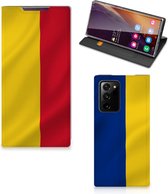 Bookcase Geschikt voor Samsung Galaxy Note 20 Ultra Smart Cover Roemeense Vlag