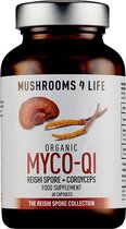 Mushrooms4Life / Reishi MyCo-Qi Paddestoel Biologisch – 60caps
