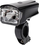 DZT1968 Leadbike Fiets USB Oplaadbare Fiets LED Koplampen 88x40x34MM (zwart) inclusief achterlamp oplaadbaar