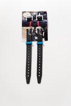 Fixplus strap zwart 35cm - TPU spanband voor snel en effectief bundelen en bevestigen van fietsonderdelen, ski's, buizen, stangen, touwen en latten