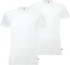 Levi's - T-shirt Ronde Hals Wit 2Pack - Heren - Maat M - Slim-fit