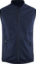 Blåkläder 3850 Softshell Bodywarmer – Donker Marineblauw/Zwart - XL