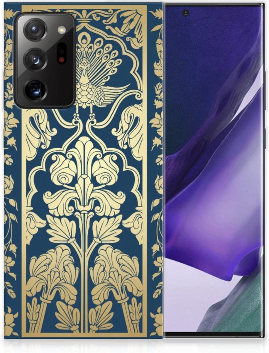Samsung Galaxy Note20 Ultra TPU Case Beige Flowers