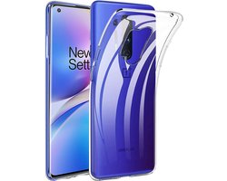 OnePlus 8 Pro - Silicone Hoesje - Transparant